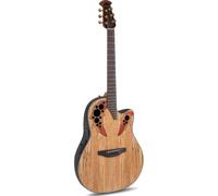 (B-Stock) Ovation CE44P-SM Celebrity Elite Exotic Natural Spalted Maple Electro-Acoustic Guitar
