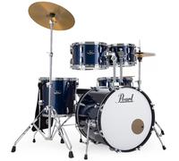 (B-Stock) Pearl RS505C/C743 Roadshow Royal Blue Metallic Drum Kit with Cymbals