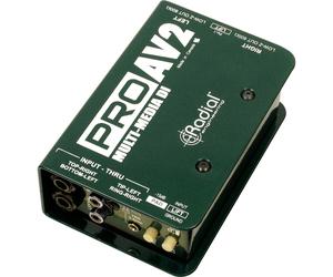 (B-Stock) Radial PROAV2 Passive Stereo Multimedia DI Box