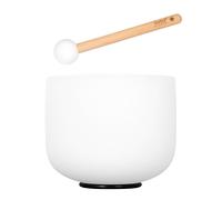 (B-Stock) Sela 8" Crystal Singing Bowl Frosted 432 Hz F