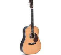 (B-Stock) Sigma Guitars Custom SDR-28S All-Solid D-12 Acoustic Guitar with Soft Case