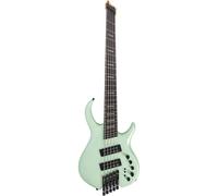 (B-Stock) Sire Marcus Miller M6H 5-String Surf Green Metallic Satin Headless Electric Bass with Gig Bag