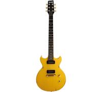 (B-Stock) Slick Guitars SL60 TV Yellow electric guitar