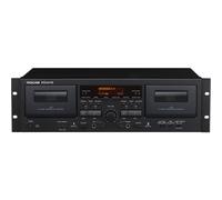 Tascam 202MKVII Dual cassette deck with USB output, Black, 202MKVII