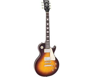 (B-Stock) Vintage V100 ReIssued Flamed Iced Tea Electric Guitar