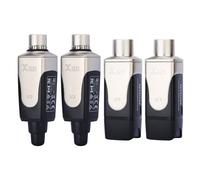 XVIVE DUAL WIRELESS AUDIO SYSTEM FOR AUDIO - BLACK