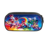 (B) Super Mario Bros Theme Pencil Case School Supplies Pencil Bag Students Pen Case Kids Stationery Storage Bag Gifts