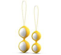 B Swish Bfit Classic Gold Tone Kegel Exercise Balls, Poids 0.212 Kg, Color Yellow