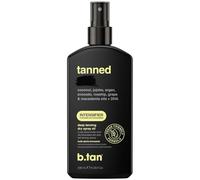 b.tan Sun Tanning Body Oil - tanned AF - Ultra Hydrating With Tan Accelerating Tan Actives for Deeper, Darker Results, 3.38 fl oz