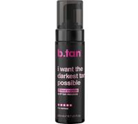 Darkest Possible Fake Tan | I Want The Darkest Tan Possible - Fast, 1 Hr Instant Self-Tanning Mousse, No Self Tan Smell, No Added Nasties, Vegan,
