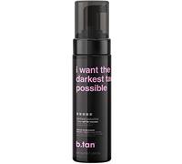 Darkest Possible Fake Tan | I Want The Darkest Tan Possible - Fast, 1 Hr Instant Self-Tanning Mousse, No Self Tan Smell, No Added Nasties, Vegan,