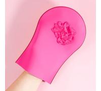 b.tan Gel Body Self Tanning Mitt | Glow Your Own Way Smooth Fake Tanner Mitten - Express Sunless Tan Gel Applicator Glove, Streak-Free, Even Application, Double Sided, Reusable
