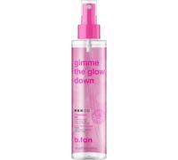 b.tan Gradual Self Tanner Face Mist - Clear Facial Tanning Water Spray | Gimme The Glow Down Bronzing Spray, Rosewater Infused Fake Tan, Use Daily for Dark Natural Bronze, Quick Dry