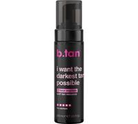 Darkest Possible Fake Tan | I Want The Darkest Tan Possible - Fast, 1 Hr Instant Self-Tanning Mousse, No Self Tan Smell, No Added Nasties, Vegan,