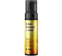 b.tan Ultra Long Lasting Self Tanning Mousse | Forever & Ever - Dark, 1 Hour Instant Express Bronzing Foam, No Fake Tan Smell, Best Tinted Sunless Tanner, Face & Body, Australian Glow, 200ml