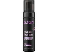 b.tan Violet Self Tanner Mousse - 1 Hour Express, Bronzer Fake Tanning Foam | Love at First Tan, Moisturizing, Streak-Free, Beauty Fake Tanner Foam, Instant Sunless Ultra Dark Bronzing Glow