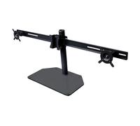 B-Tech AViBALL Black Triple Screen Gaming Monitor Stand With Glass Base BT7333/B