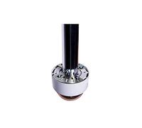 B-Tech BT6010 50mm Pole Camera Mount for CCTV Dome Cameras - Zinc