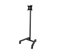 B-Tech BT7504/B V2 Display Stand (up to 55 inches) Mobile display stand for screens up to 55 inches and 25 kg, with VESA mounting up to 400 x 400 mm,
