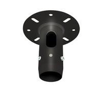 B-Tech SYSTEM 2 - Heavy Duty Ceiling / Floor Mount (Fixed) for 50mm Poles. Product type: Ceiling/floor plate Product colour: Black Housing material: Steel. Material thickness: 6 mm. Quantity per pack: 1 pc(s)