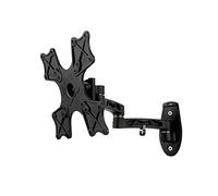 B-Tech BTV504 Double Arm Flat Screen Wall Mount with Tilt and Swivel