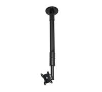 B-Tech Flat Screen Ceiling / Desk Mount with Tilt & Swivel (VESA 100) - 0.5m 50mm Pole
