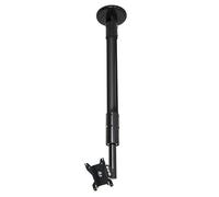 B-Tech Flat Screen Ceiling / Desk Mount with Tilt & Swivel (VESA 100) - 0.5m Ø50mm Pole