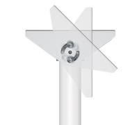 B-Tech SYSTEM 2 - Ceiling/Wall Mount w/Tilt - White