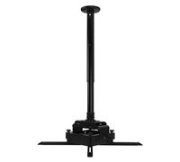 B-Tech SYSTEM 2 - Heavy Duty Projector Ceiling Mount with Micro-adjustment - 0.6m to 1m 50mm Pole