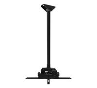 B-Tech SYSTEM 2 - Heavy Duty Projector Ceiling Mount with Micro-adjustment - 1m 50mm Pole