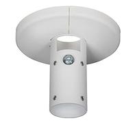 B-Tech SYSTEM V - Fixed Ceiling Mount for 38mm Poles , White BT5920, Mount, Indoor, White, Internal, 75 kg, 12 cm