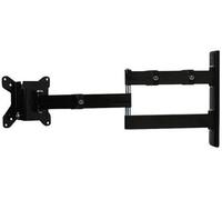 B-Tech - Tilt And Swivel Double Arm Tv Wall Mount - Up To 28" Screen