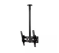 B-Tech Universal Flat Screen Ceiling Mount with Tilt (VESA 400) - 1m Ø