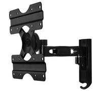 B-Tech VENTRY - Flat Screen Wall Mount with Single Arm (VESA 200) 119.4 cm (47") 25 kg 200 x 200 mm -15 - 15 360 Black