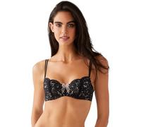 b.tempt'd Women's Ciao Bella Balconette Bra, Sheer, Night, 32C
