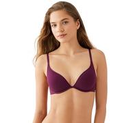 b.tempt'd Women's Cotton to a Tee Plunge Convertible T-Shirt Bra, Potent Purple, 36A