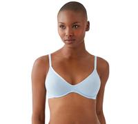 b.tempt'd Women's Cotton to a Tee Scoop Underwire Bra, Dream Blue, 32C