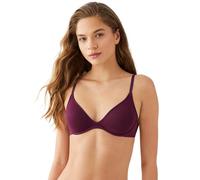 b.tempt'd Women's Cotton to a Tee Scoop Underwire Bra, Opaque, Potent Purple, 36DD