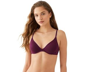 b.tempt'd Women's Cotton to a Tee Scoop Underwire Bra, Opaque, Potent Purple, 36DD