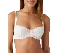 b.tempt'd womens953144Ciao Bella Balconette Bra Solid Bra - Off-White - 38DD