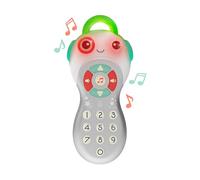 B. toys - Baby Musical TV Remote Control with Learning Numbers & Songs - Interactive Sensory Toy with Light - Up Buttons - Educational Baby Toys for Development, 6 Months & Up