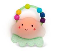 B. toys Baby Rattle, Rain-Glow Squeeze Teether Toy