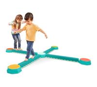 B. toys - Balance Beam for Kids - Interlocking Balancing Beams - 5 Sensory Pads & 8 Beams - Active Play for Toddlers, Kids - 3+ Years- Balance & Build Set