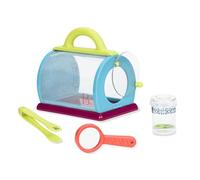 B. toys - Bug Bungalow Insect Catching Kit with Mesh Case, Magnifying Container, Tweezers & Magnifier - Educational Outdoor Toys for Toddlers - Nature Exploration Set for 3+ Years
