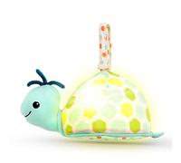 B. toys - Glowable Soothing Plush Turtle with Lights & Sounds - Glow Zzzs Turtle Shellé for Babies 18+ Months - Night Light & Musical Toy