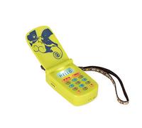 B. Toys - Hellophone Toy Cell Phone - Kids Yellow Play Phone with Light Sounds and Songs - Toddler Toy Phone with Message Recorder - BPA-Free