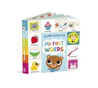 B. toys - Interactive Board Book - Language & Vocabulary - 50 Words to Hear & Learn - Educational Toy for Babies, Toddlers, Kids - 12 Months +