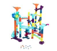 B. toys - Marble Run Toy Set - 62-Piece Interactive STEM Toy Featuring Lights, Sounds, and Modular Track Designs - Enhances Creativity, Early Engineering Skills - Ages 3 and Up