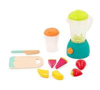 B. toys - Mini Chef - Fruity Smoothie Playset - Pretend Smoothie Set - Toy Blender & Kitchen Accessories - Food, Cup, Cutting Board, Knife - Role- Play Toys for Kids - 3+ Years