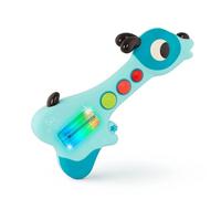 B. toys - Mini Toy Guitar - Musical Baby Toy - Lights & Sounds - Interactive, Educational & Sensory Toys - Mini Woofer, 6 Months +